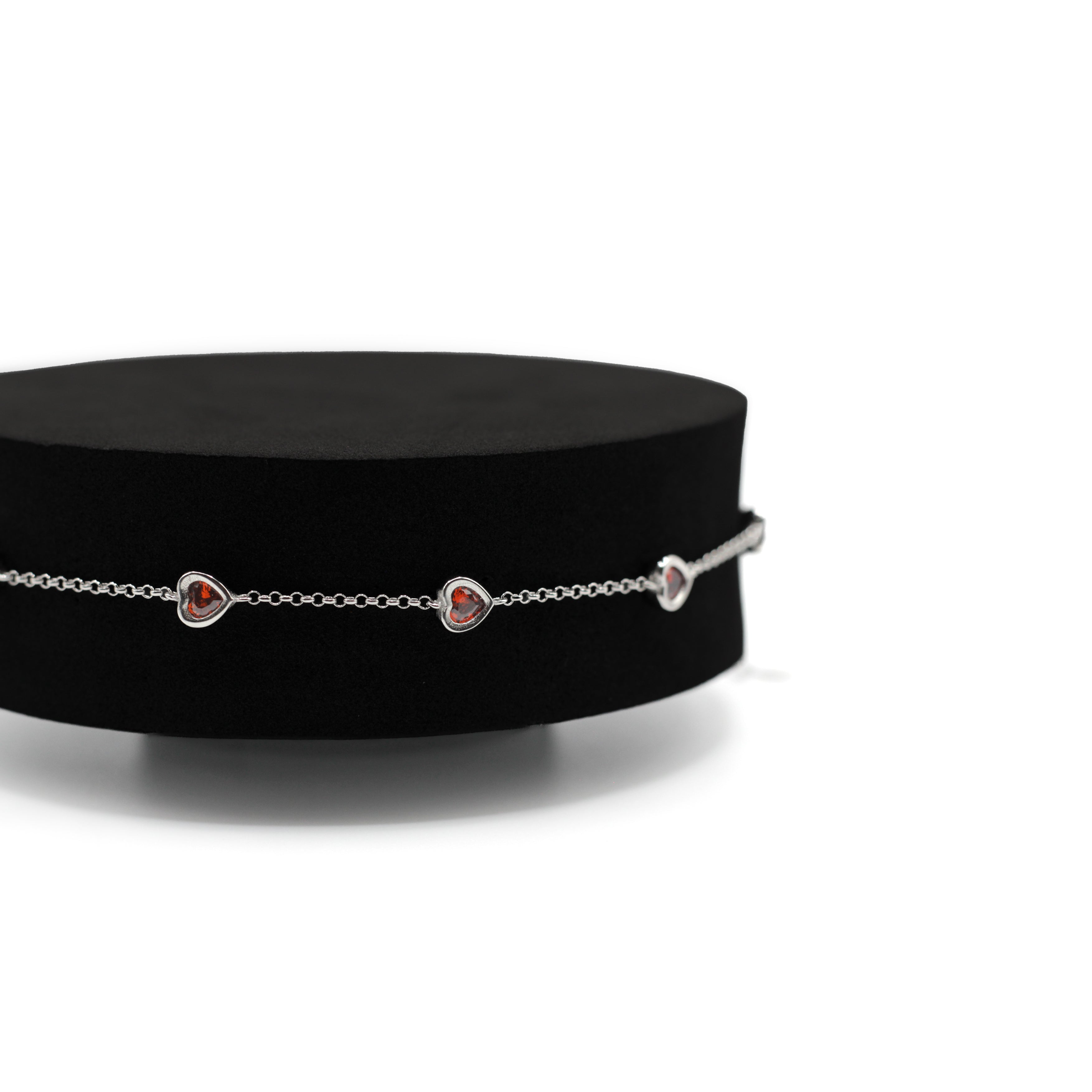 Red Hearts Bracelet