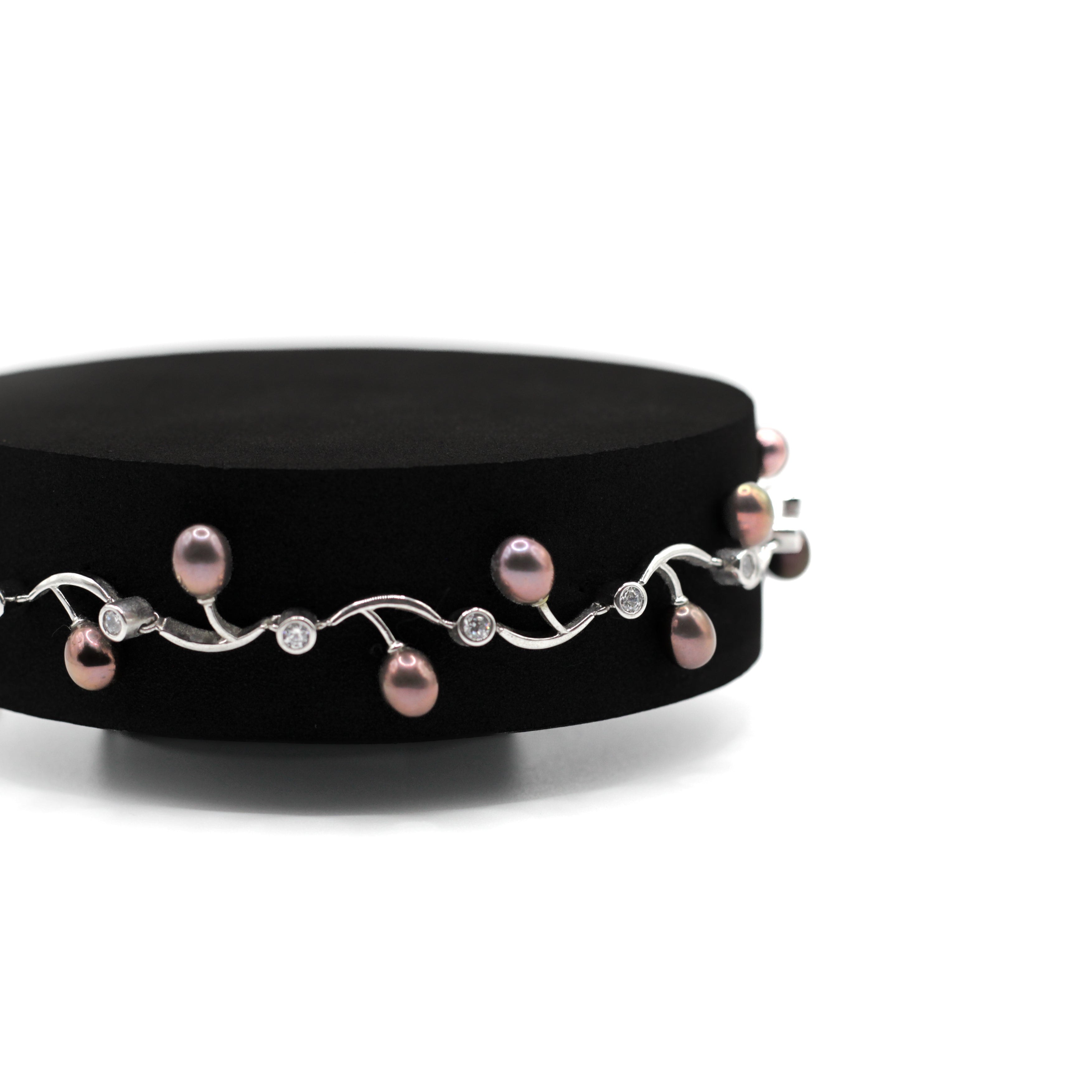 Brown Pearl Bracelet