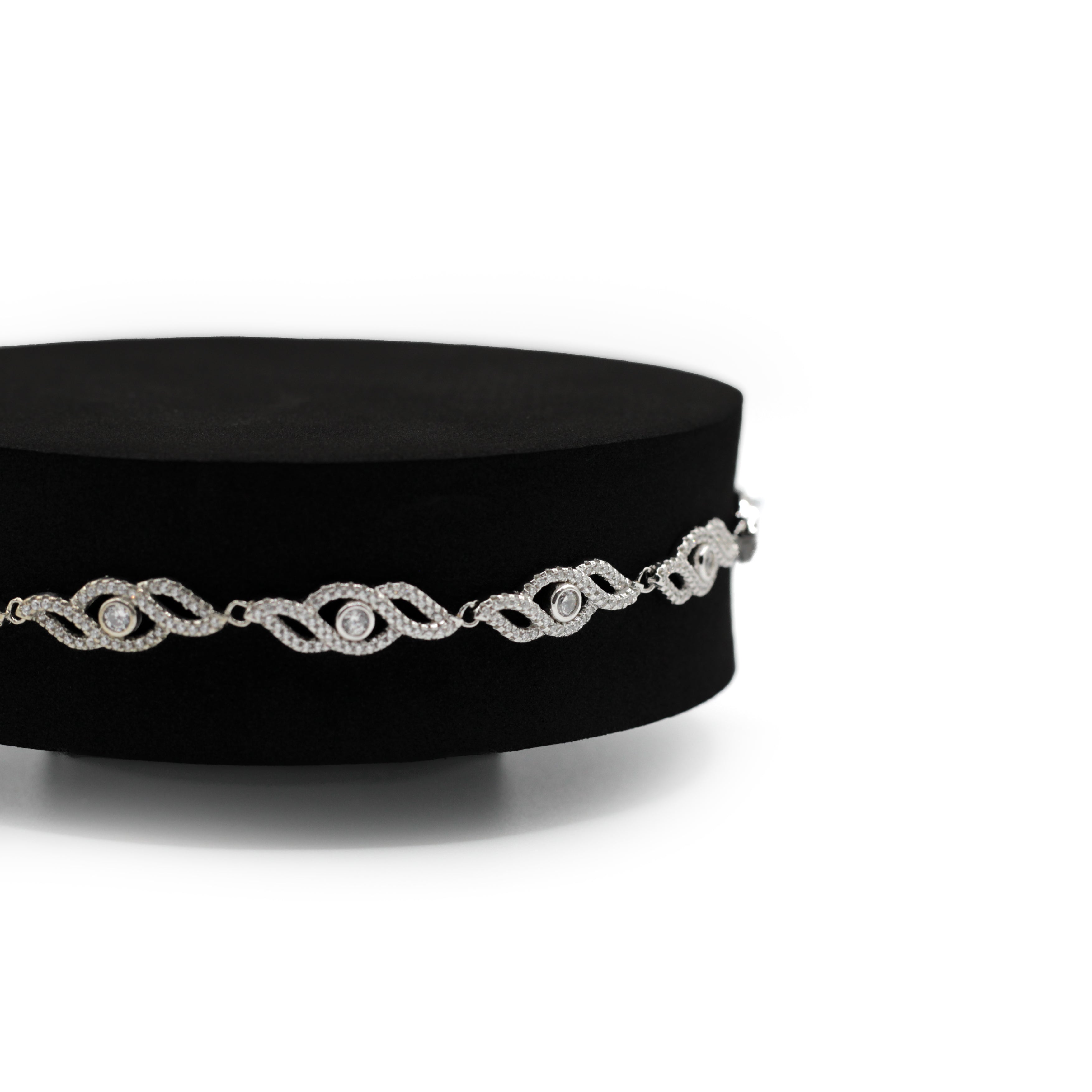 Sequenced Silver Bracelet