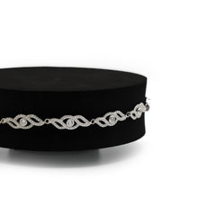 Sequenced Silver Bracelet