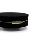 Silver Plate Bracelet in Gold