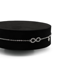 Infinity Heart Bracelet