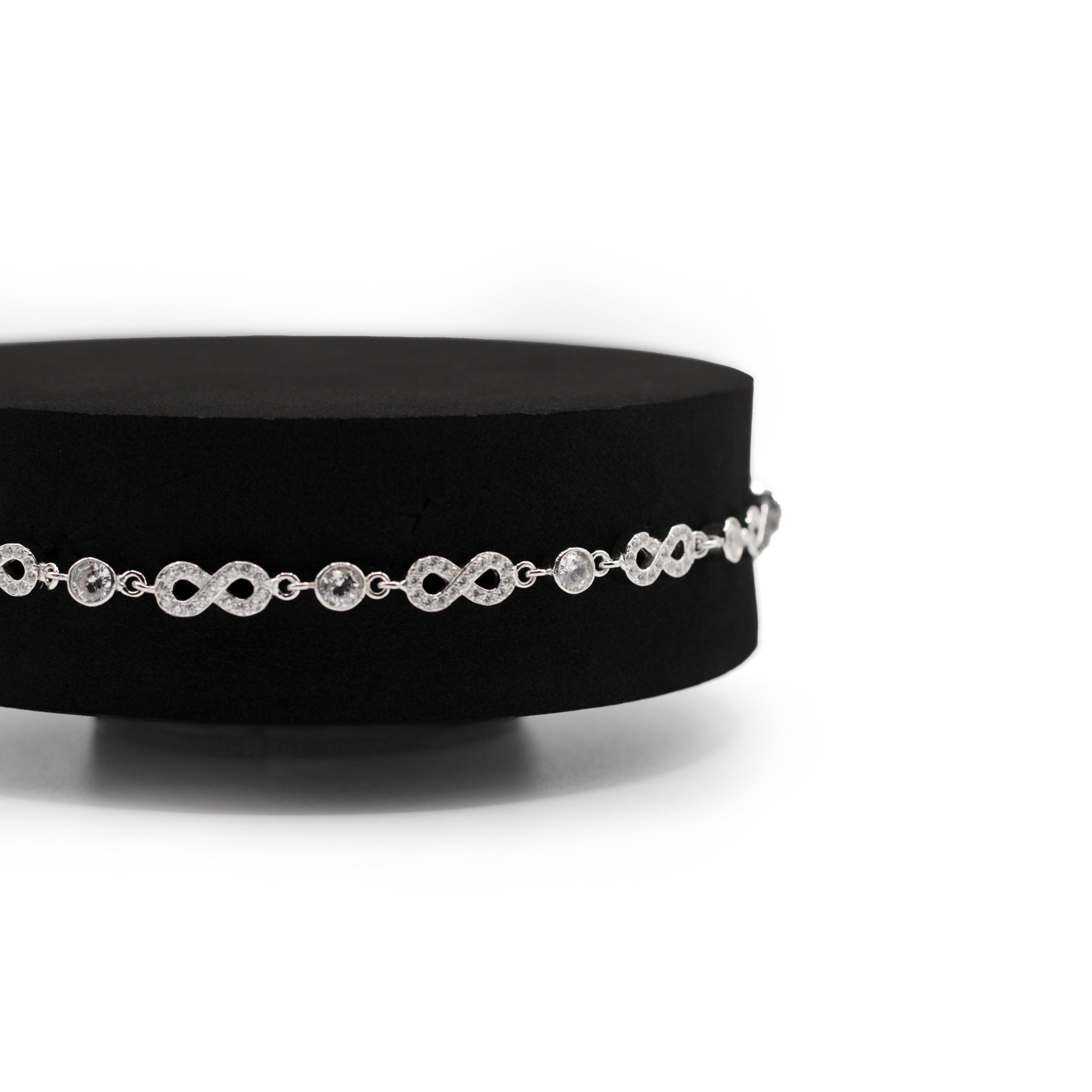 Sterling Silver Infinity Bracelet