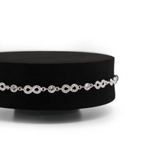 Sterling Silver Infinity Bracelet