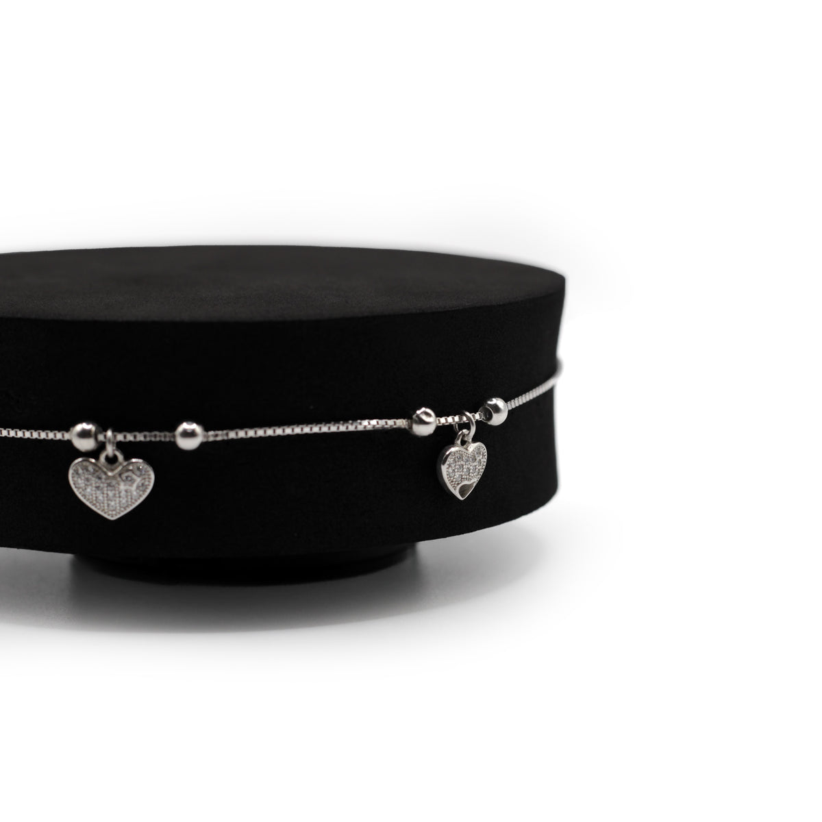 Heart Charm Anklet