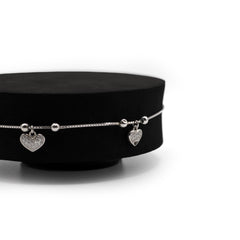 Heart Charm Anklet