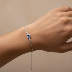 Simple Amethyst Bracelet