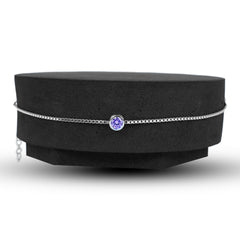 Pink Stone Minimal Bracelet