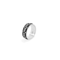 Black Diamond Band Ring