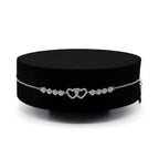 Intertwined Heart Bracelet
