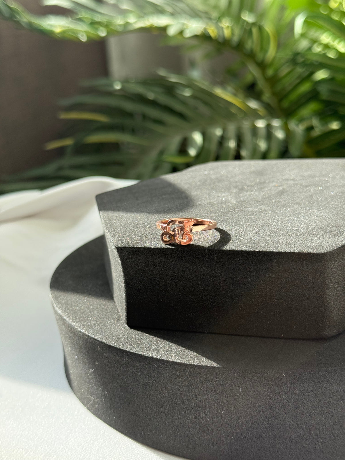 Customized Letter Ring