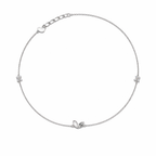 Enamel Bud Anklet