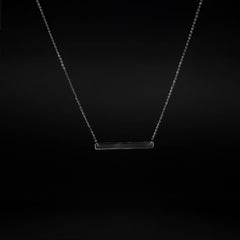 Minimal Plate Necklace