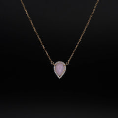 Pink Drop Halo (Gold Plated)