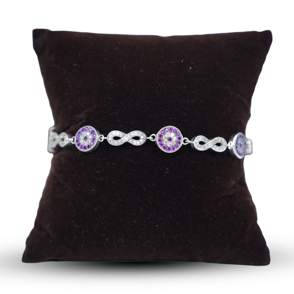 Pink Infinity Bracelet