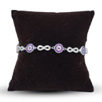 Pink Infinity Bracelet