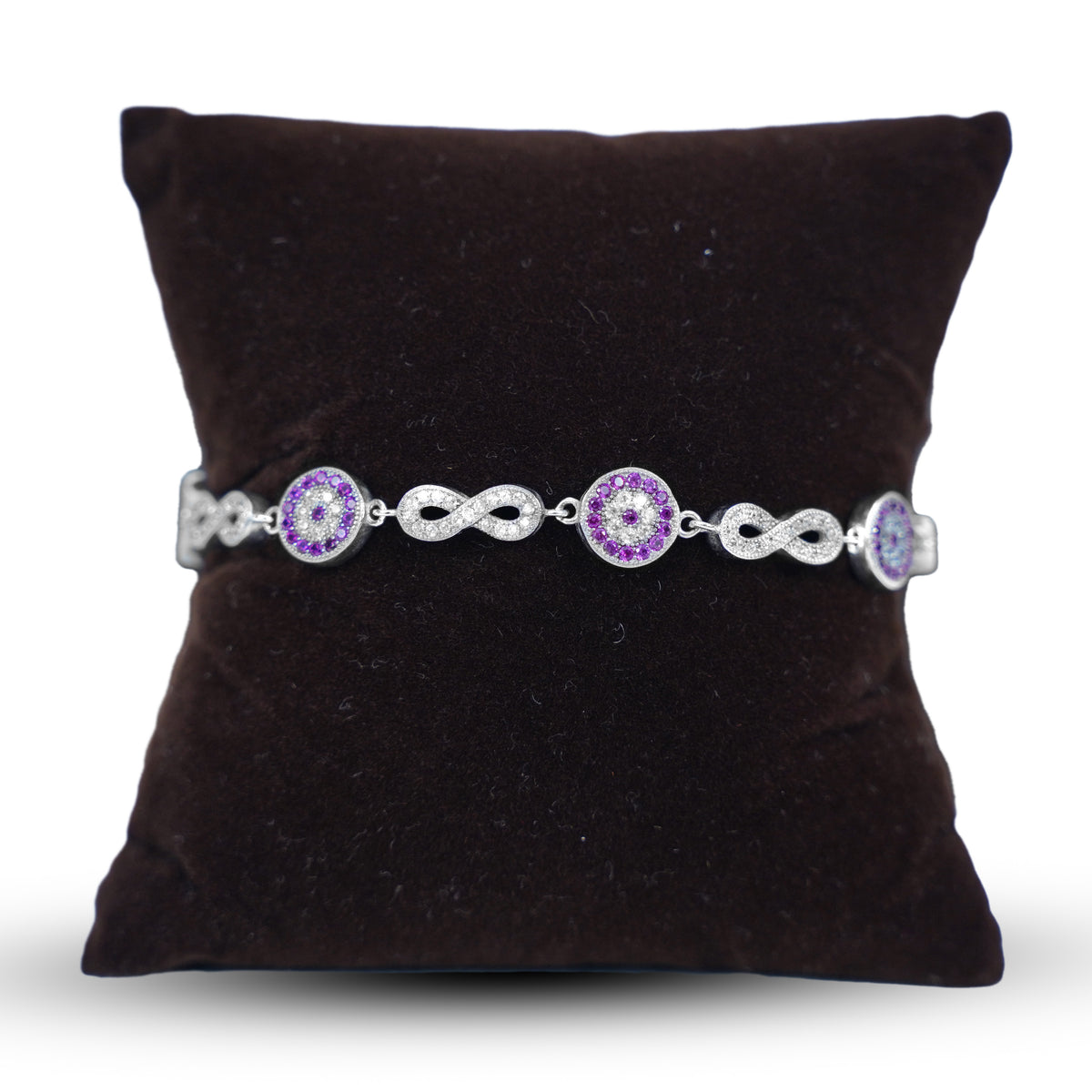 Pink Infinity Bracelet