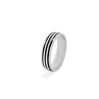 Striped Band Ring