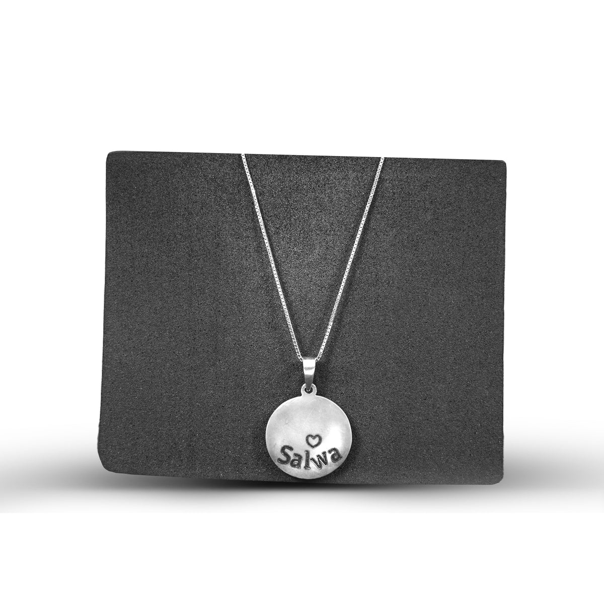 Customized Laser Engraved Necklace