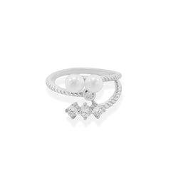 Pearl Band Ring