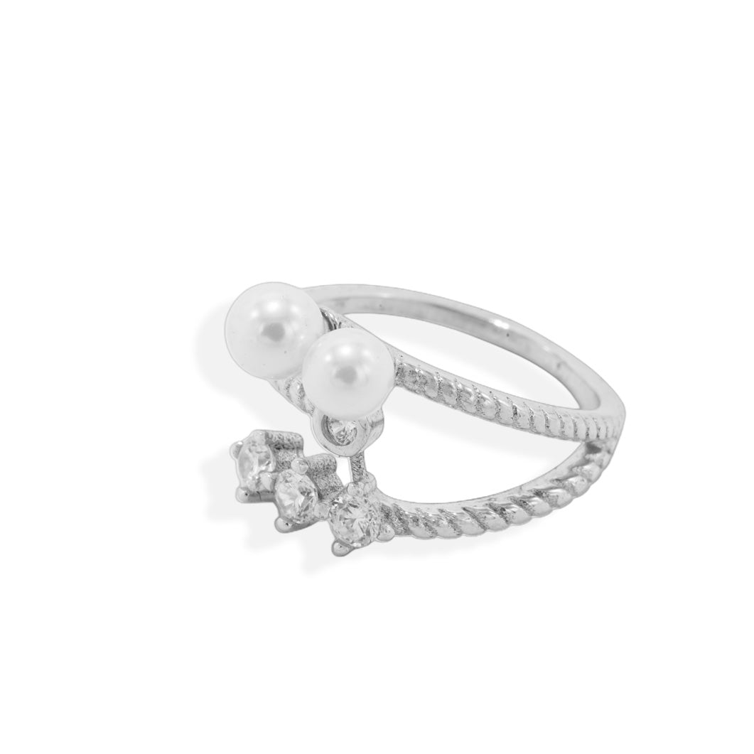 Pearl Band Ring