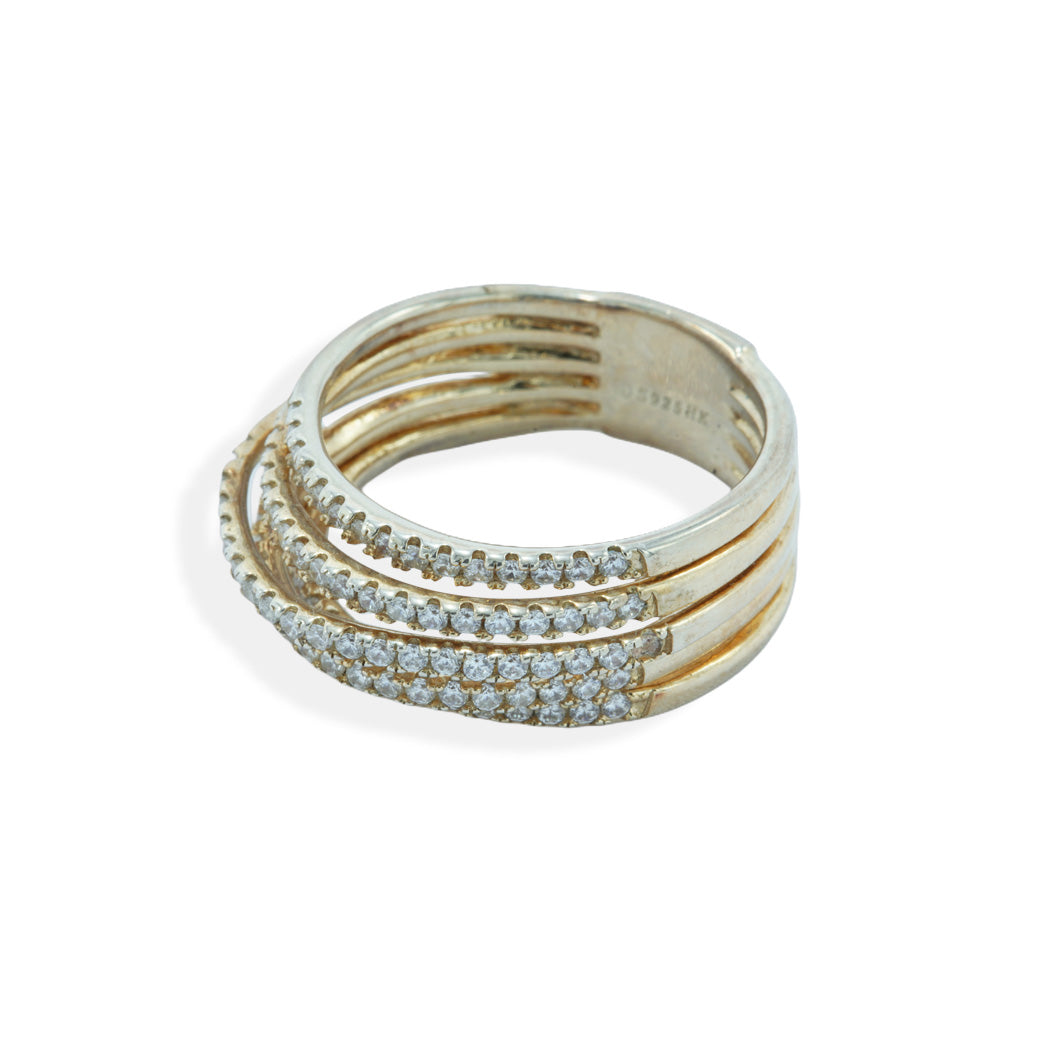Gold Plated Sterling Silver Ring