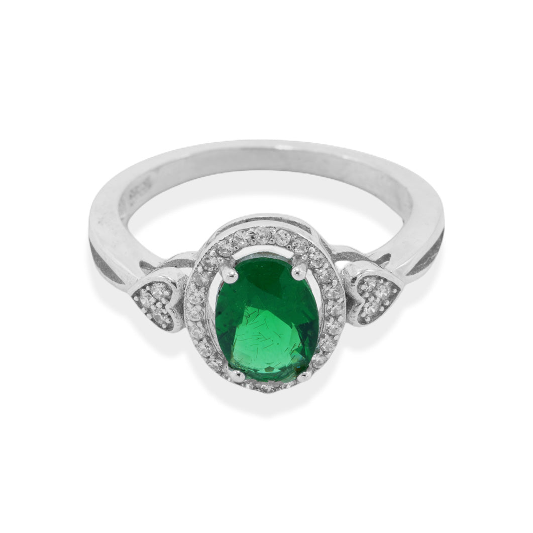 Greens Silver Ring