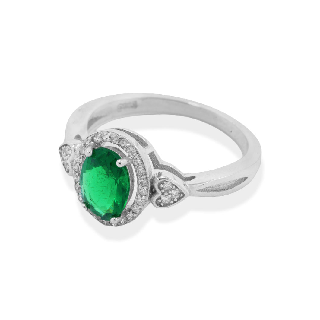 Greens Silver Ring