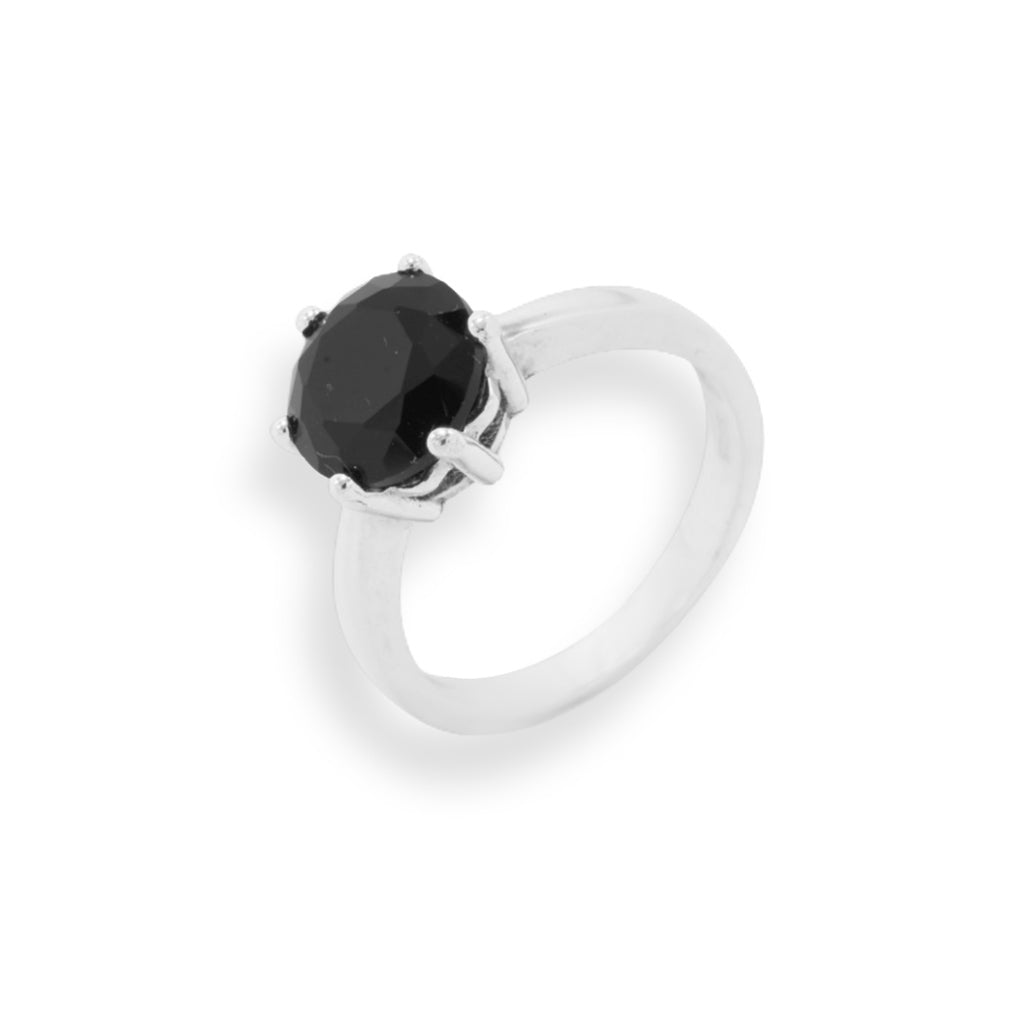 Single Black Zircon
