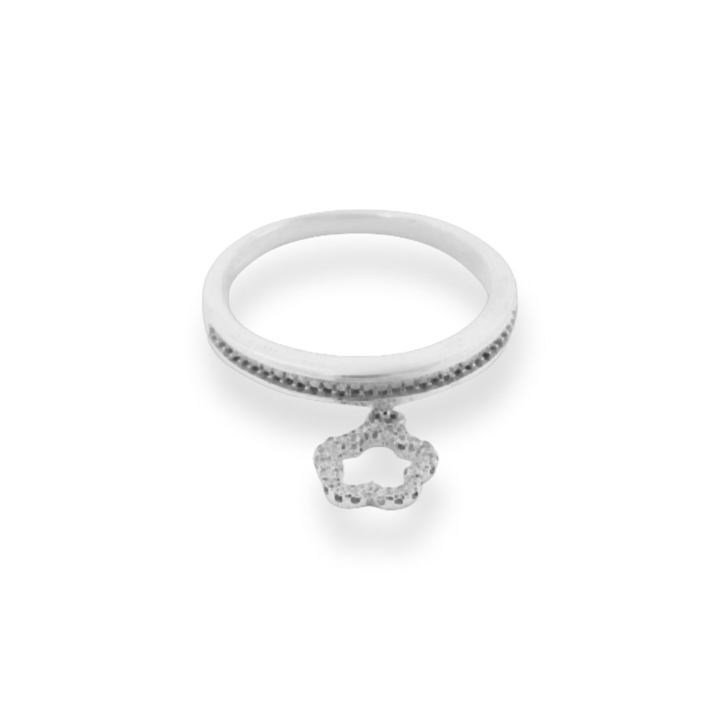 Dangling Flower Ring