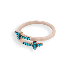 Rose Gold Blue