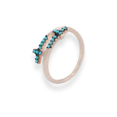 Rose Gold Blue