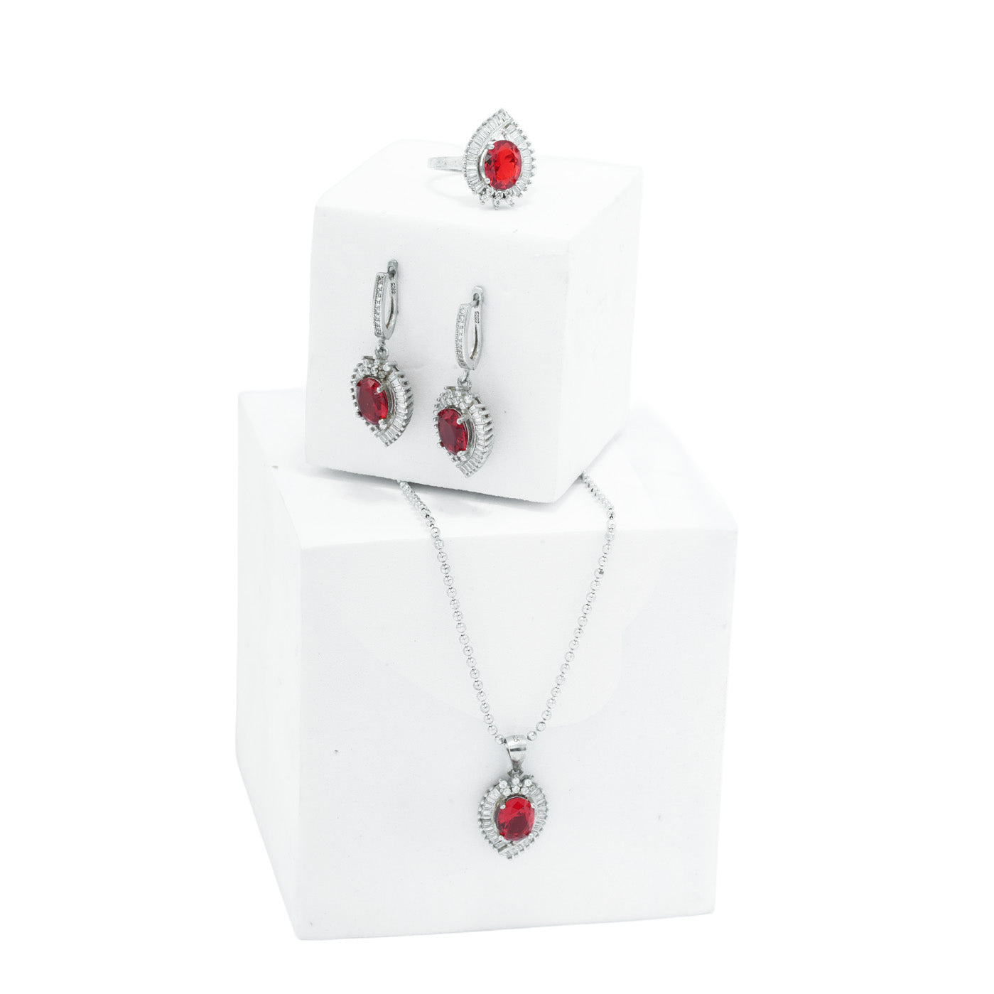 Red Stone Leaf Set