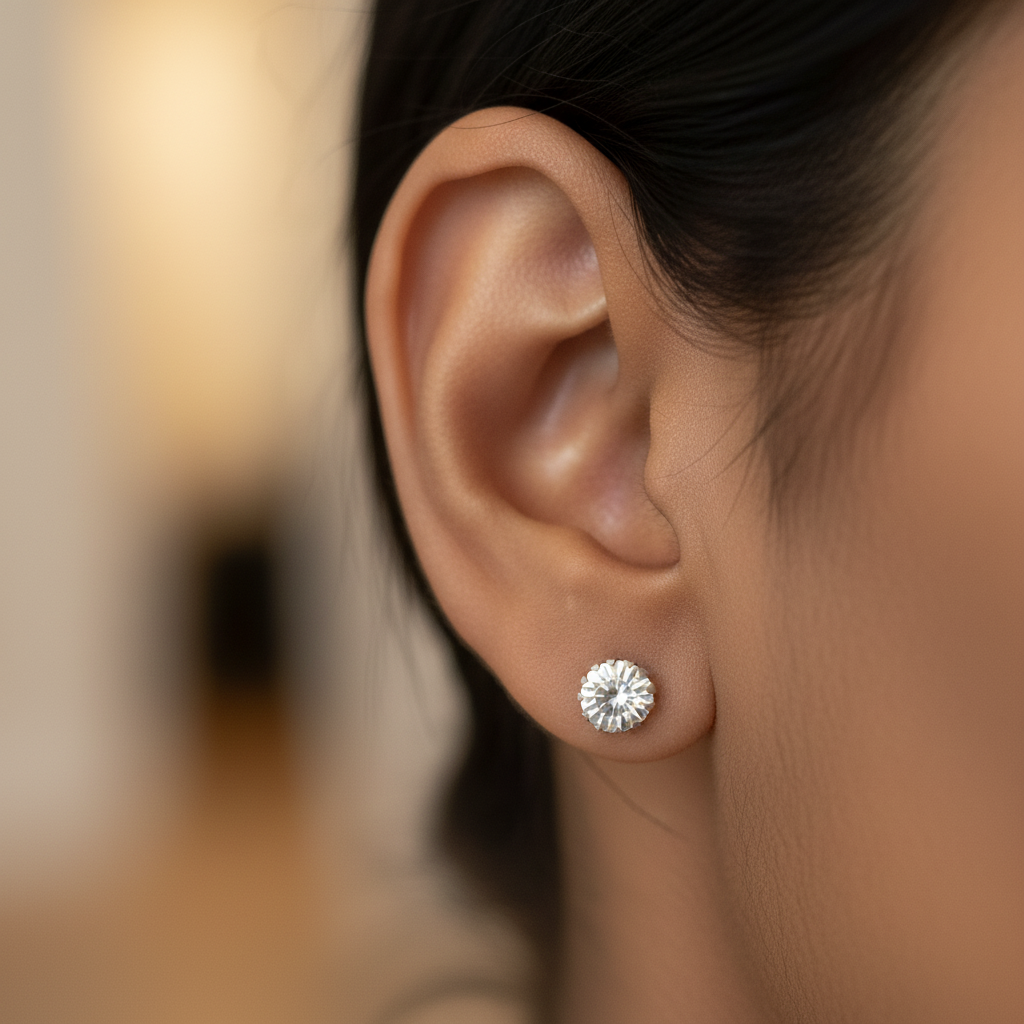 Crystal Stone Earrings