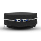Blue Silver Bracelet