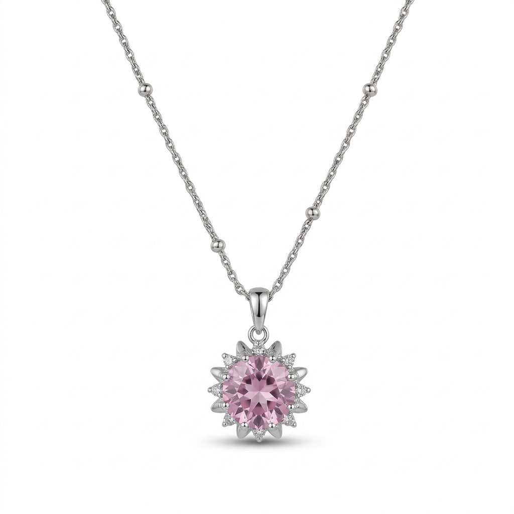 Pink Halo Pendant