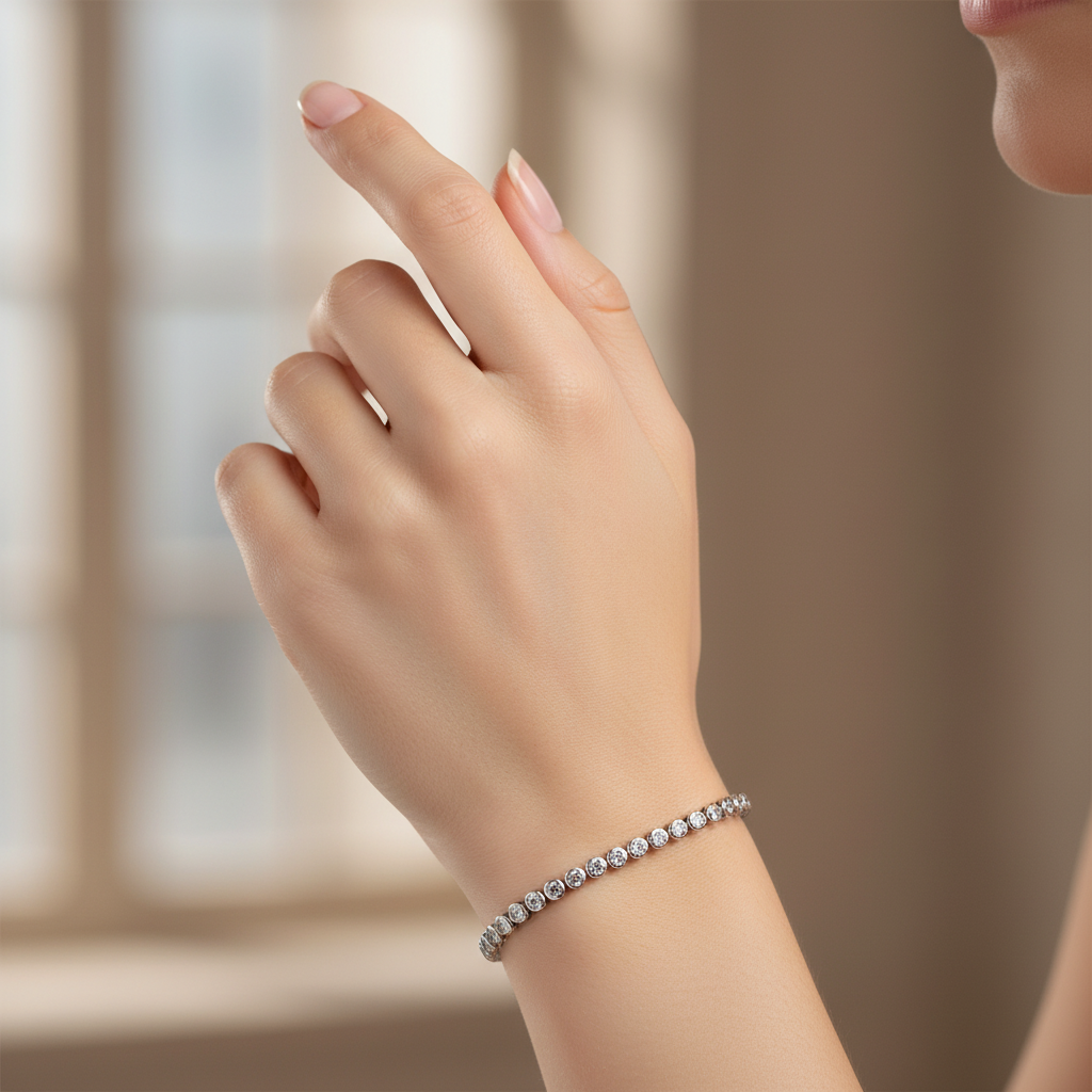Plain Stone Bracelet