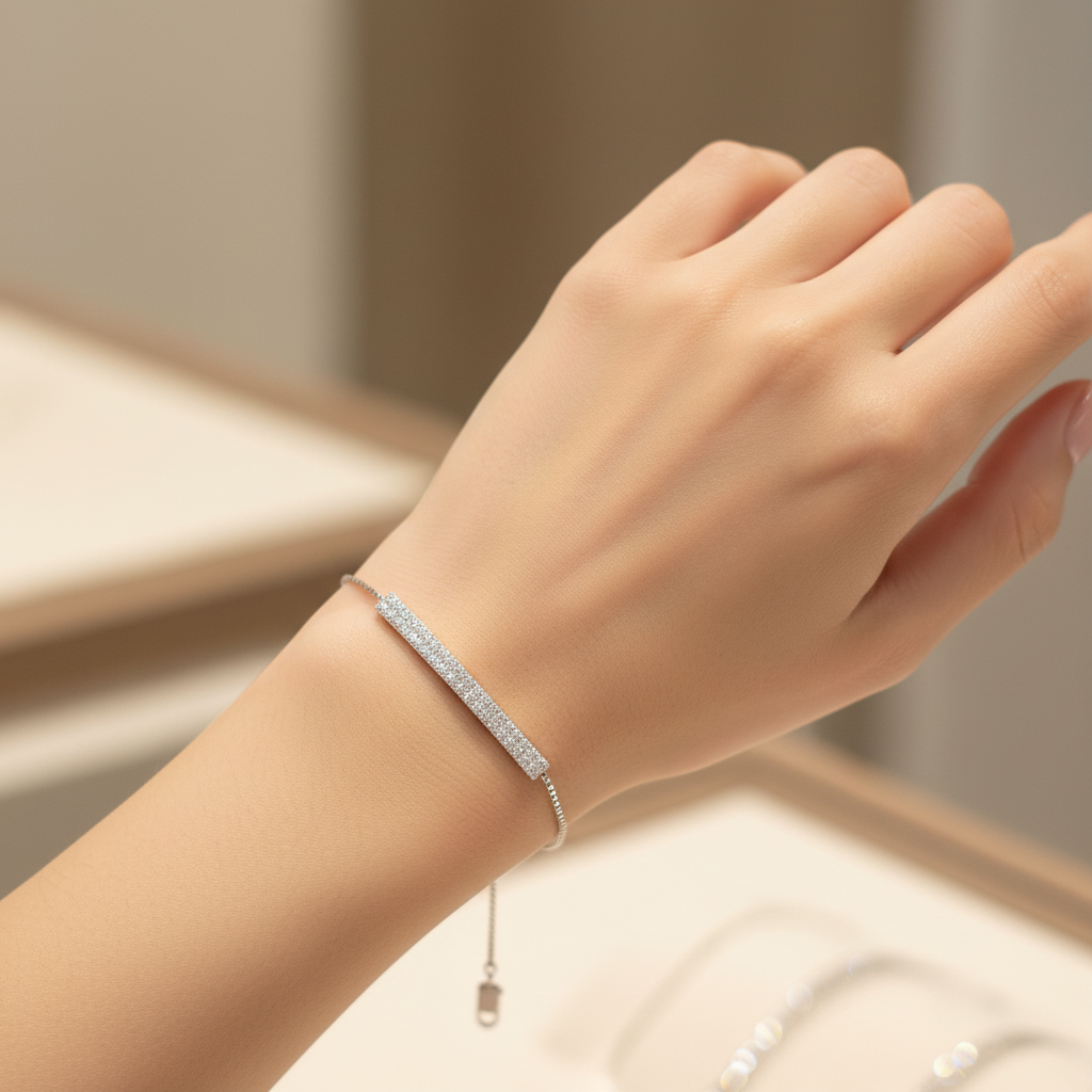 Stone Bar Bracelet