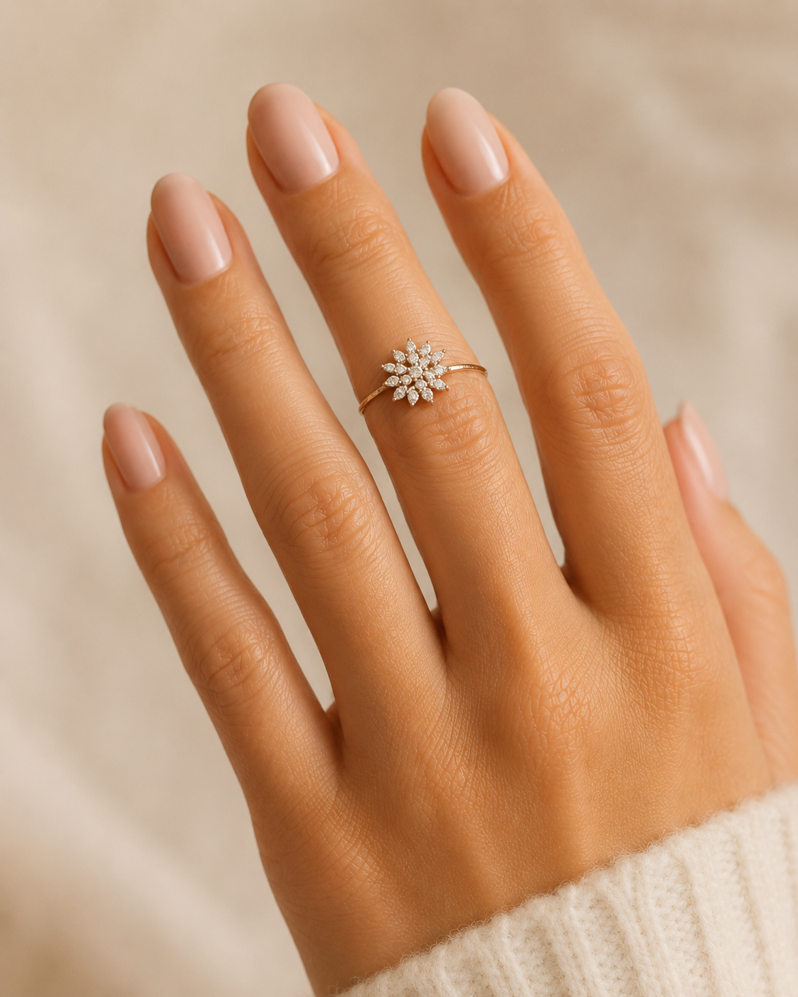Floral Midi Ring