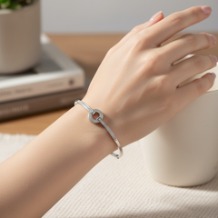 Connected/Knot Bangle