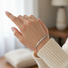 Zircon Dotted Bangle