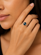 Teal Oval Set