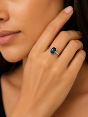 Teal Oval Set