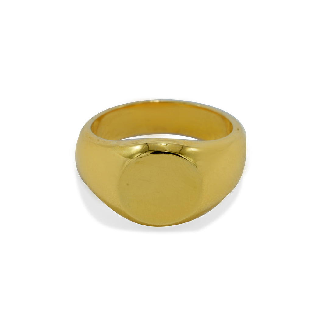 Gold Plated Silver Ring