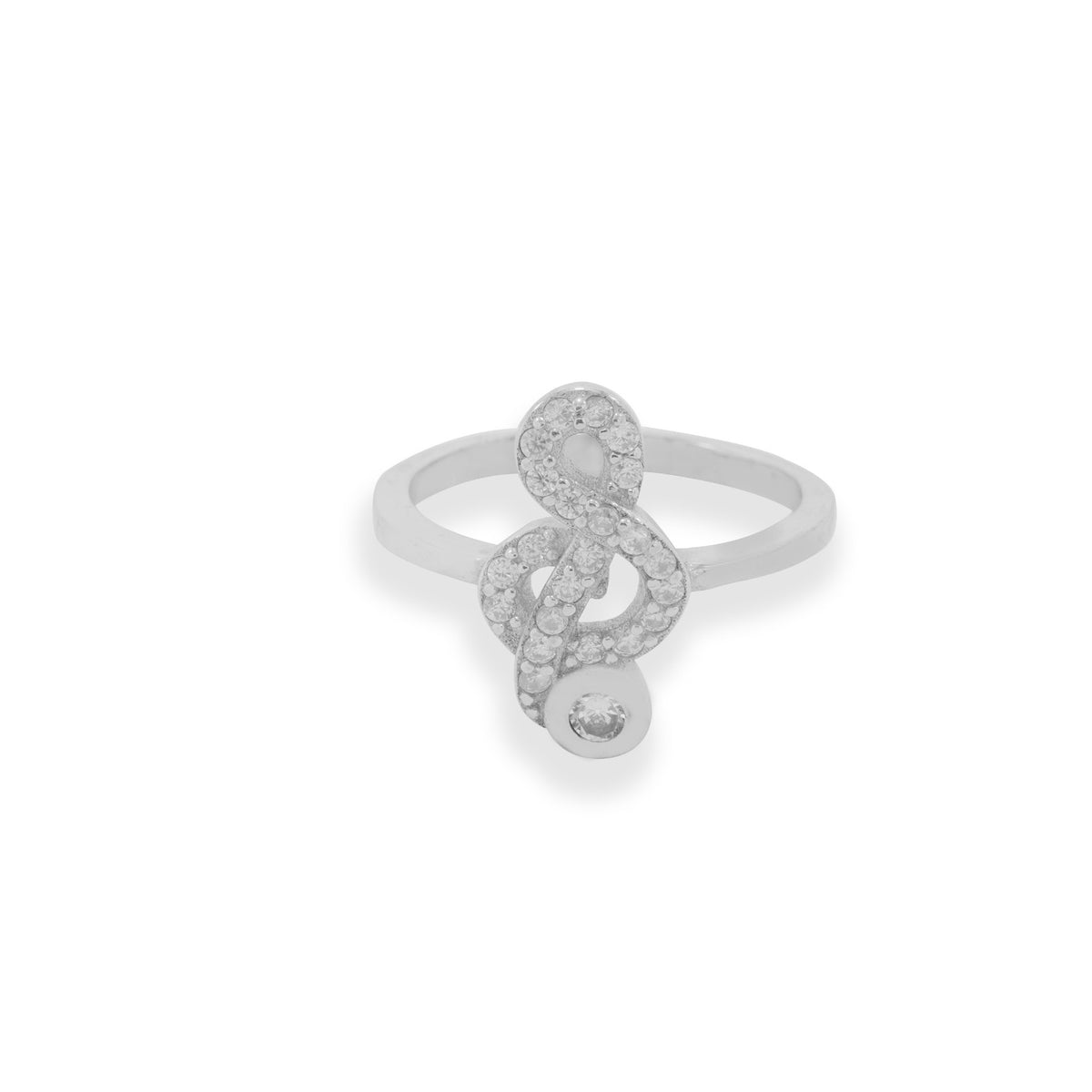 Music Silver Ring