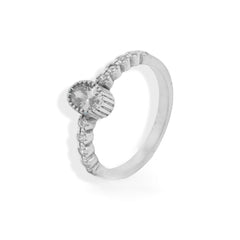 Silver Stone Ring