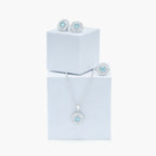 Light Blue Stone Set