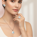 Light Blue Stone Set