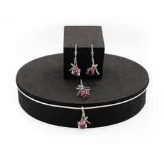 Pink Cube Ring