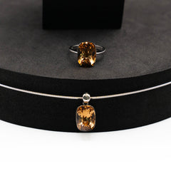 Amber Choker Set